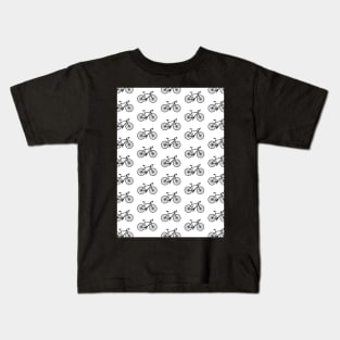 Abstract pattern, Bycicle print, Geometric, Pattern, Scandinavian, Nordic, Fashion print, Scandinavian art, Modern art, Wall art, Print, Minimalistic, Modern Kids T-Shirt